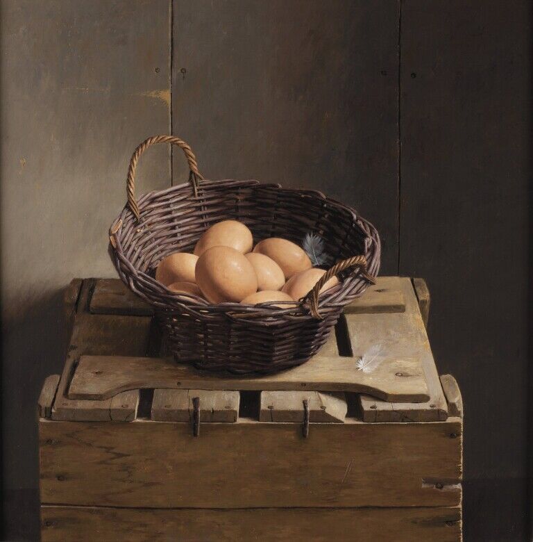 Mandje met eieren